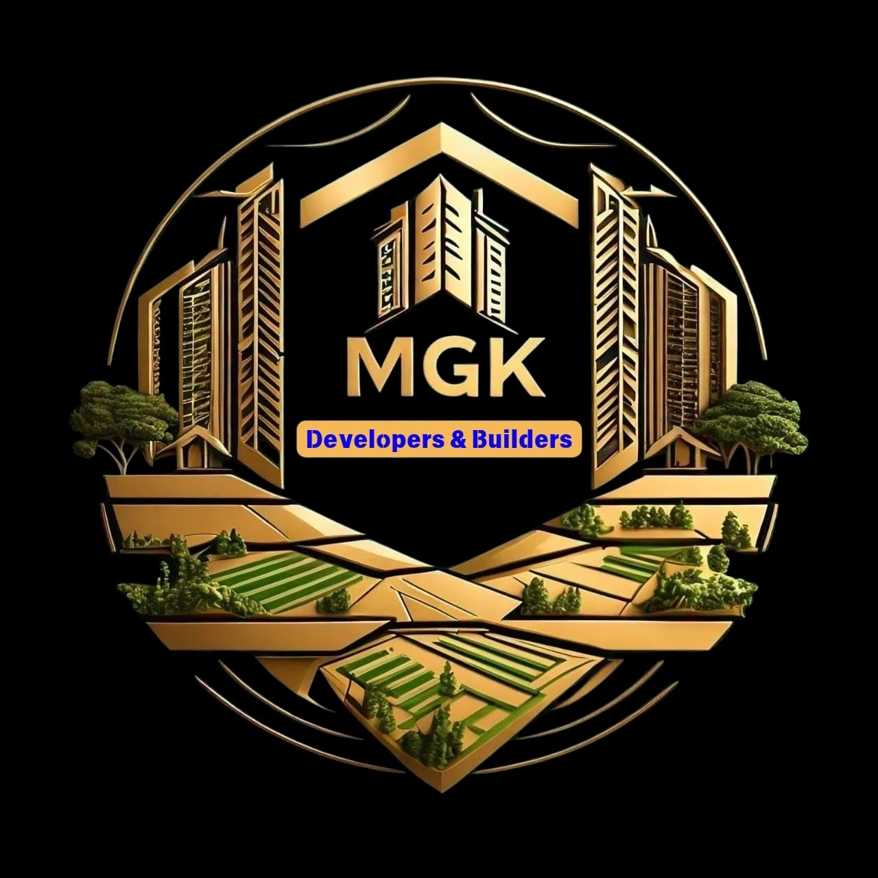 MGK Developers & Builders Logo