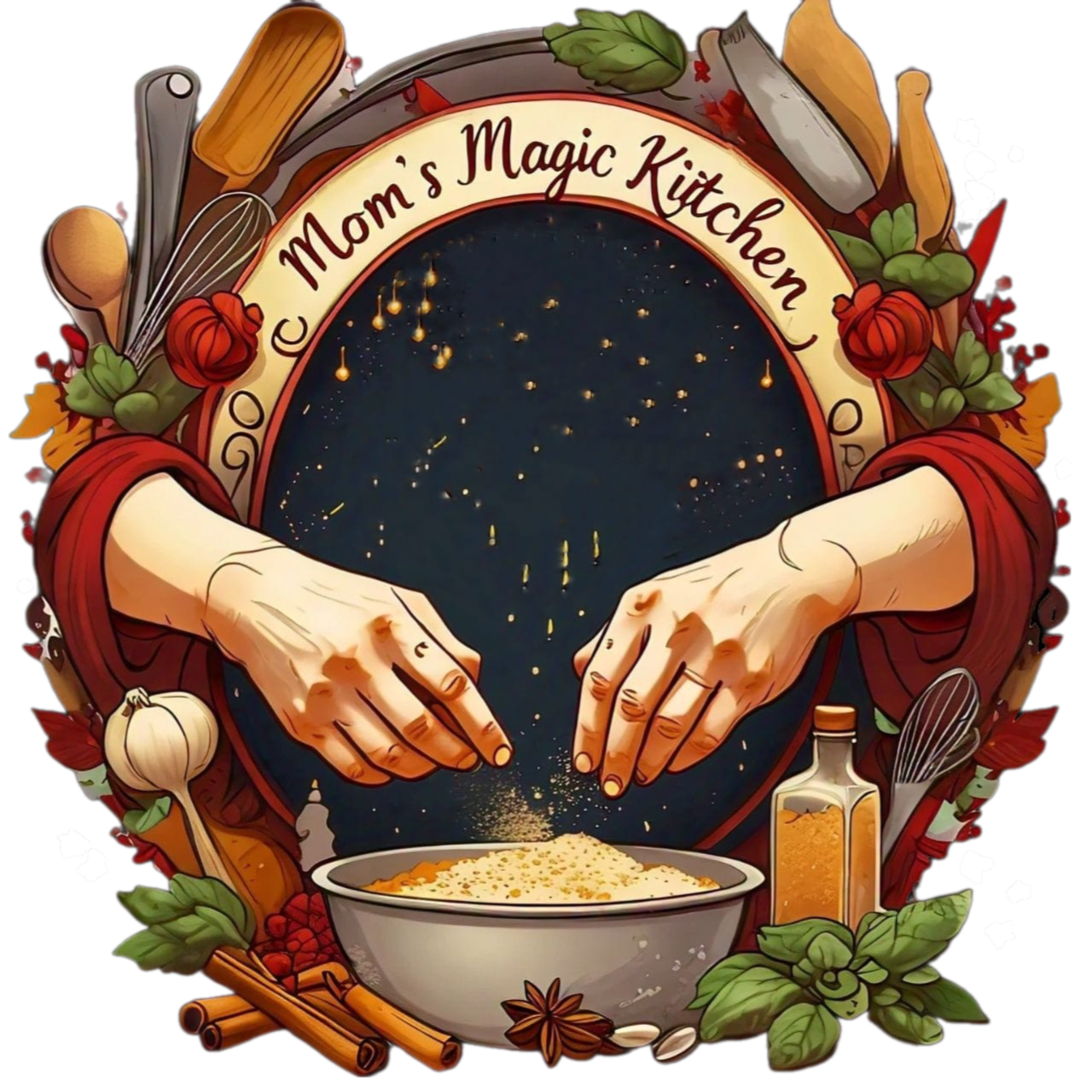 MOM'S MAGIC KITCHEN Logo